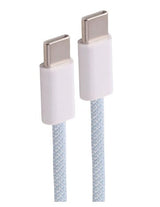 Shiverpeaks Usb-C Cable De Carga, 2.0, 60w, Azul, Textil, 2m