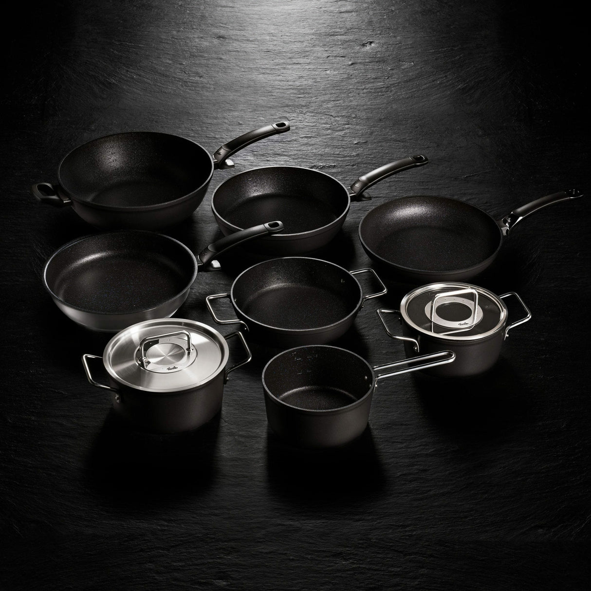 EAN 4009209396255 - Fissler Adamant 4,9 L Negro, Acero inoxidable imagen 6