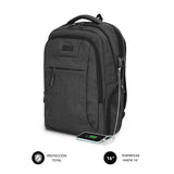 Mochila Subblim Professional Air Padding Backpack Para Portátiles Hasta 16'  Puerto Usb