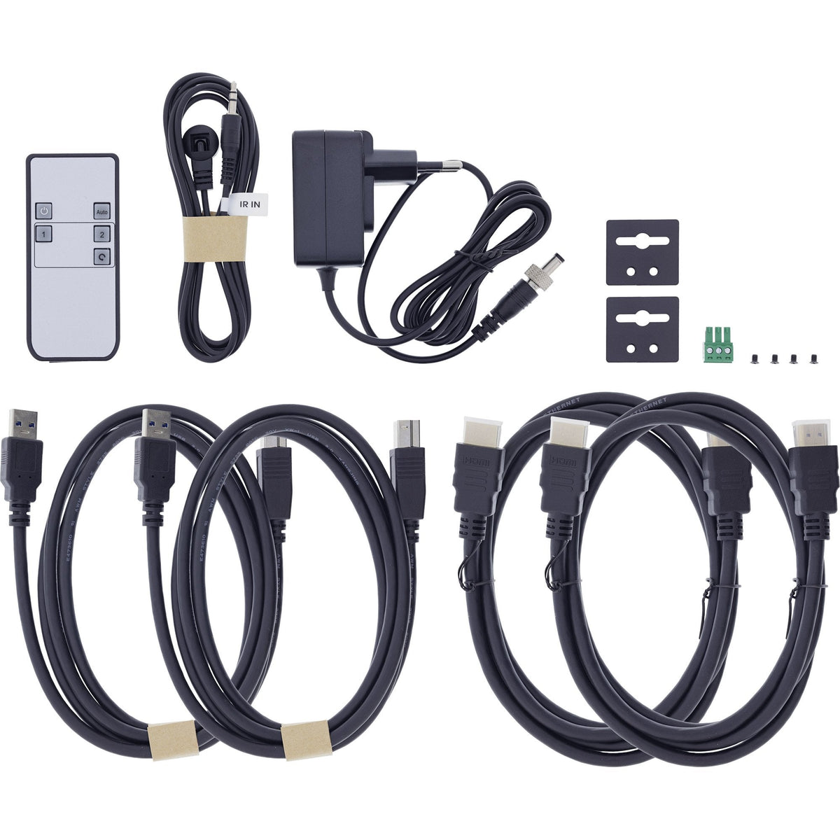 Inline Kvm Switch, 2x1 ,Hdmi 8k/60hz, Usb 3.2 Hub