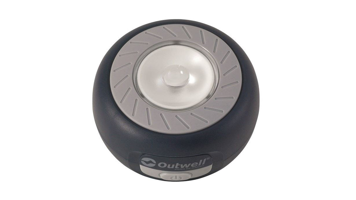 Outwell 651068 Lámpara De Suelo Para Exterior Led 1 W Negro, Blanco