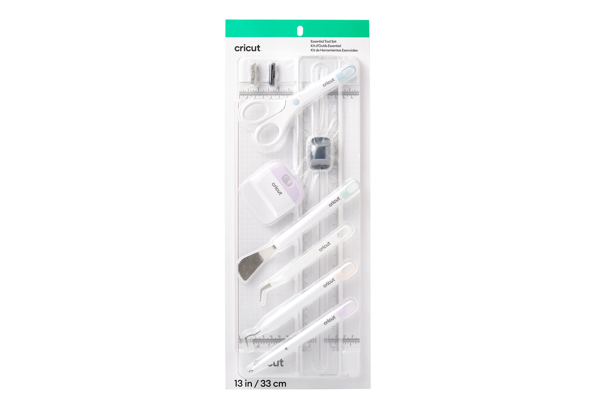 Cricut Essential Tool Set Juego De Herramientas Esenciales Blanco 7 Pieza(S)