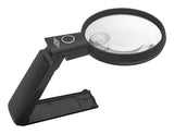 Wedo Lupe Rund Beleuchtet 90 Mm Con Mandfuss Negro