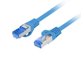 EAN 5901969435054 - Lanberg PCF6A-10CC-0025-B cable de red Azul 0,25 m Cat6a S/FTP (S-STP) imagen 1
