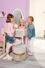 Zapf Creation Baby Born® Sister Styling Head Princess, Cabeza De Maquillaje Y Peluquería 835432