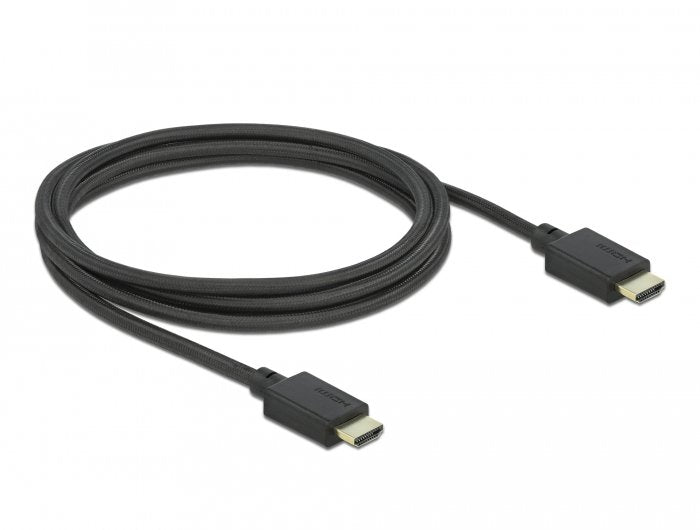Delock Cable Hdmi  Highspeed 48 Gbps 8k 60hz 2m