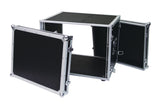 Roadinger Effektrack Co Dd 38cm Tief Negro 30107260 - Flightcase