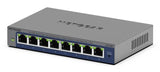 EAN 0606449169959 - NETGEAR GS108Ev4 No administrado L2/L3 Gigabit Ethernet (10/100/1000) Gris imagen 1