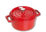 Olla Staub La Cocotte 20cm Redondo, Cereza, Hierro Fundido