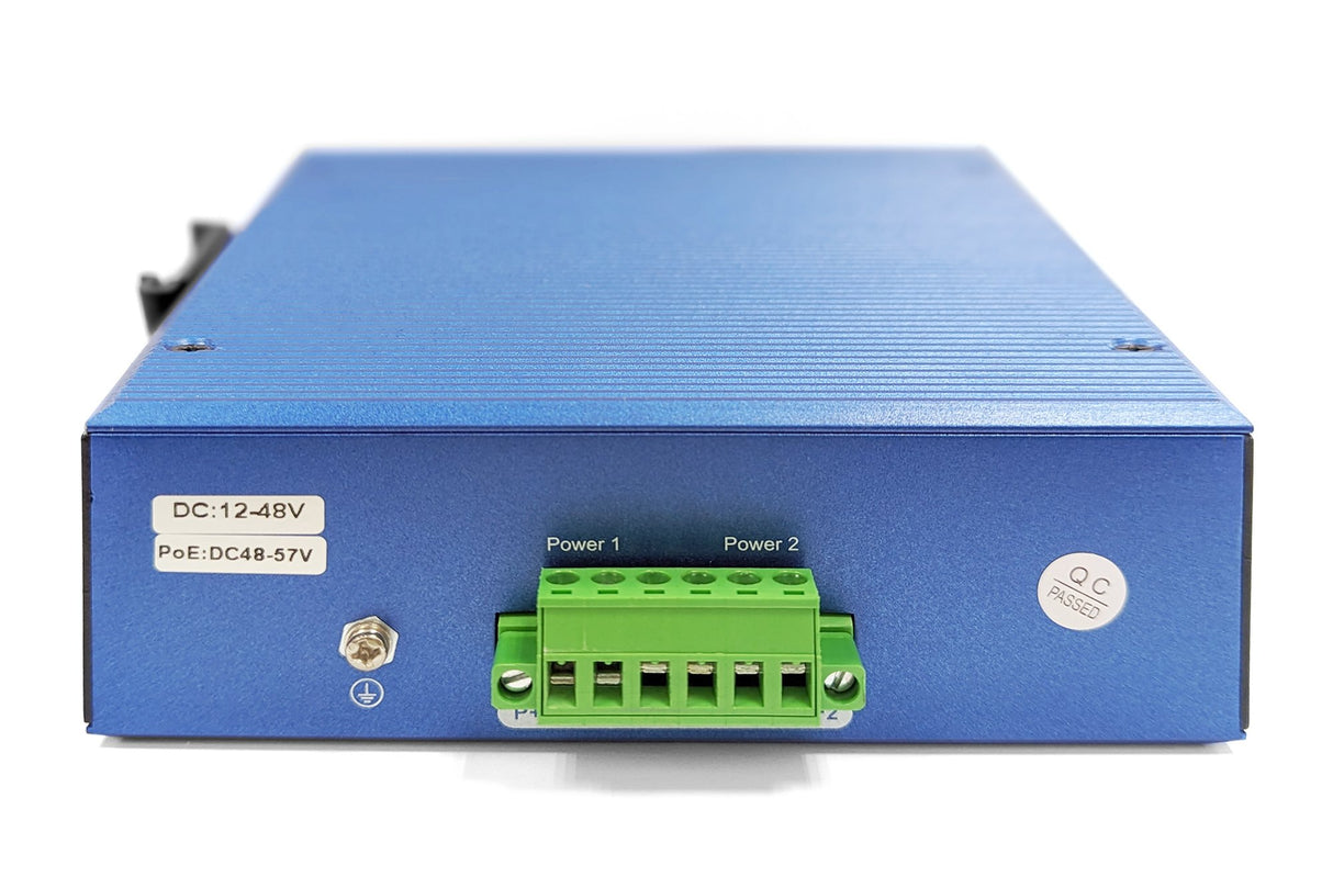 EAN 4016032490227 - Digitus DN-651158 switch Gestionado Gigabit Ethernet (10/100/1000) Negro, Azul imagen 4