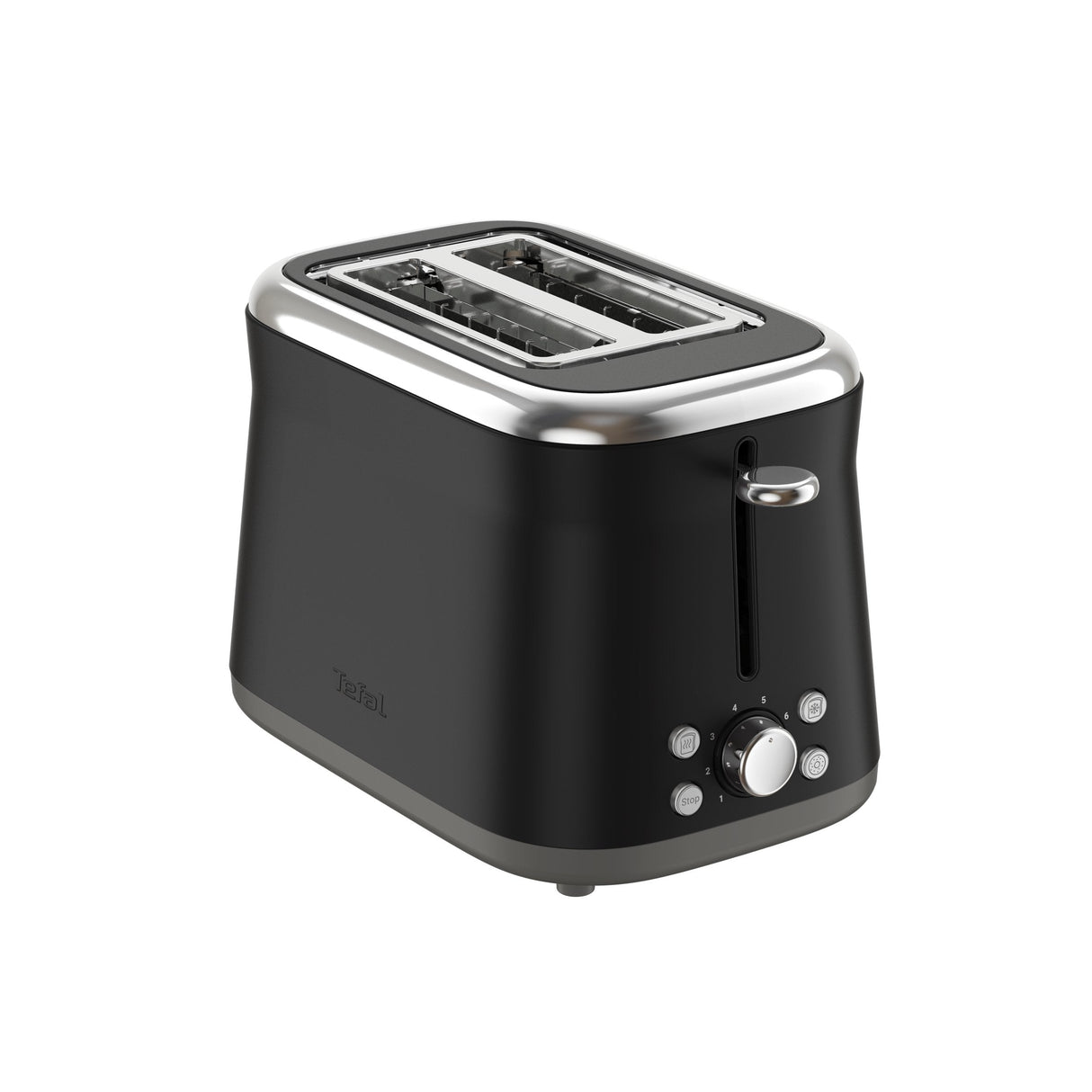 Tefal Tt7208e0 Collection Retro Toaster, 850 W, Black