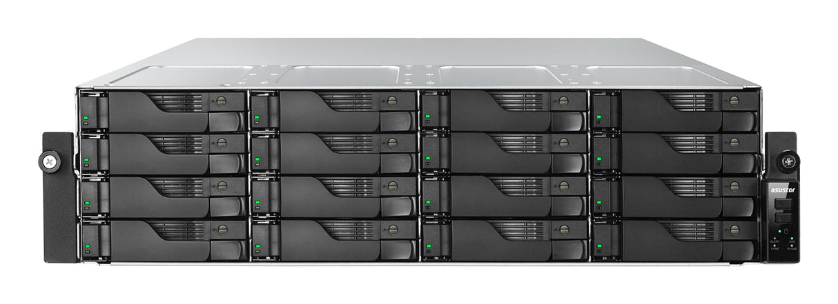 EAN 4710474831722 - Asustor LOCKERSTOR 16R Pro Gen2 NAS Escritorio AMD Ryzen™ 7 7745 16 GB DDR5 0 TB Negro, Acero imagen 1