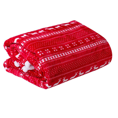 EAN 5905575903549 - Camry Premium CR 7441 manta eléctrica y almohadilla 120 W Rojo, Blanco Vellón imagen 2