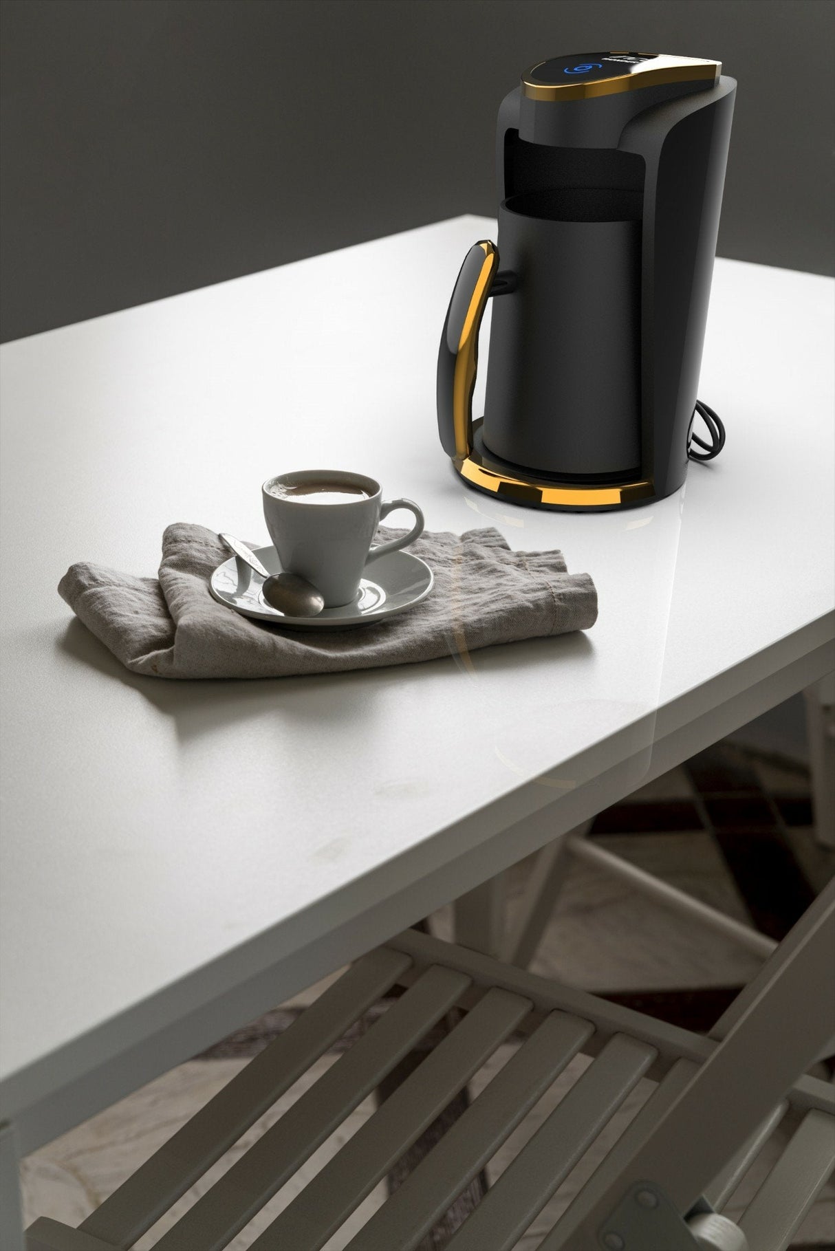 Inca Ikm-01 Cafetera Eléctrica Totalmente Automática Cafetera Turca 0,25 L