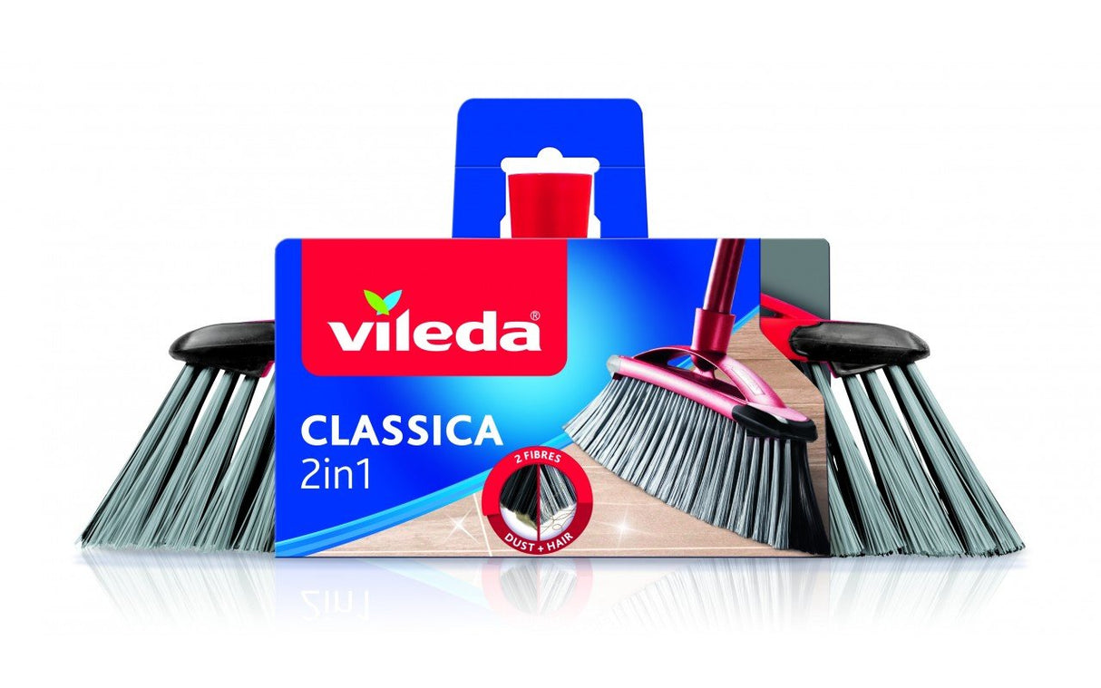 EAN 4023103095908 - Vileda 141256 escoba Interior / exterior Cerda dura Polipropileno (PP) Gris imagen 1