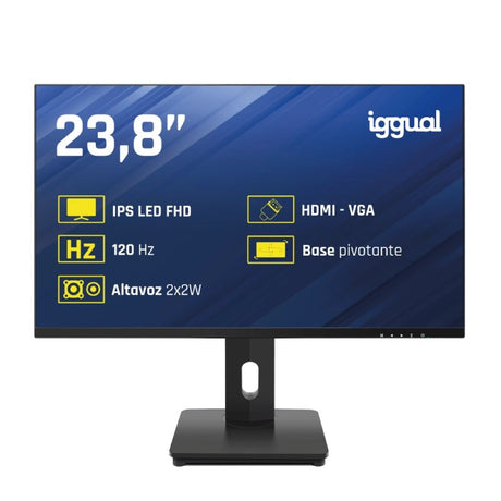EAN 8435364319826 - iggual ML24FA pantalla para PC 61 cm (24") 1920 x 1080 Pixeles Full HD LED Negro imagen 2