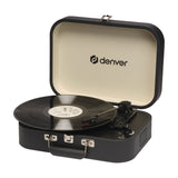 EAN 5706751090370 - Denver VPL-130DGR tocadisco Tocadiscos de tracción directa Negro Semiautomático imagen 8