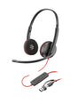 EAN 0197498433080 - HP Poly Blackwire 3225 Stereo USB-C Headset +3.5mm Plug +USB-C/A Adapter (Bulk) Alámbrico Diadema Oficina imagen 1