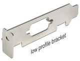 Delock Low Profile Slotblech Mit D-Sub 9 Öffnung