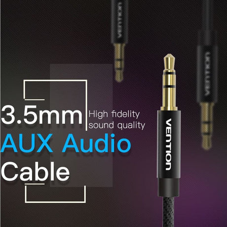 EAN 6922794734050 - Vention BAGBI cable de audio 3 m 3,5mm Negro imagen 8