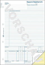 Avery Zweckform Rapport/Regiebericht - 40 Hoja - A4 (210 X 297 Mm)