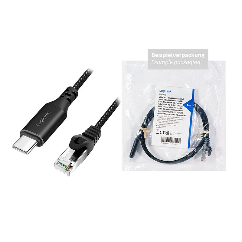 Logilink Usb 3.2 Typ C - Rj45 1.0m