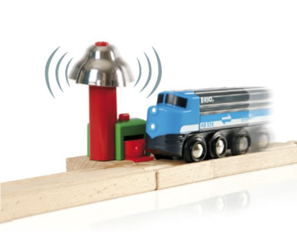 Brio World World Magnetic Bell Signal, Railway 33754