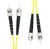 Proxtend Fo-Ststos2d-0015 Cable De Fibra Optica 1,5 M St/Upc Os2 Amarillo (Proxtend St-St Upc Os2 Duplex Sm Fiber Cable 1.5m)