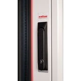 Roline 19-Zoll Netzwerkschrank Basic 22 He, 800x800 Bxt Glastr Grau
