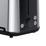 EAN 8021098002006 - Braun HT101BI-HT1510BK 8 2 rebanada(s) 900 W Negro, Acero inoxidable imagen 2