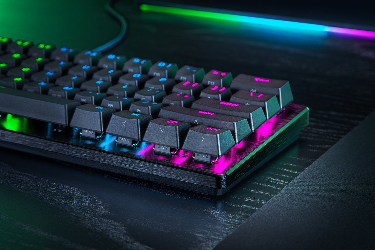 Razer Teclado Jeu Huntsman V3 Pro Mini - Azerty Switches Optiques Analogiques -