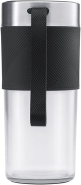 Batidora  Wmf Kitchenminis Mix On The Go 0,3 L  50 W Negro, Acero Inoxidable, Transparente