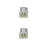 EAN 8433281011069 - Nanocable 10.20.1800-L25 cable de red 0,25 m Cat6a U/UTP (UTP) imagen 3