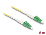 Delock Cable Lichtwellenleiter Lc-Apc Zu Lc-Apc Simplex Singlemode Os2 5 M