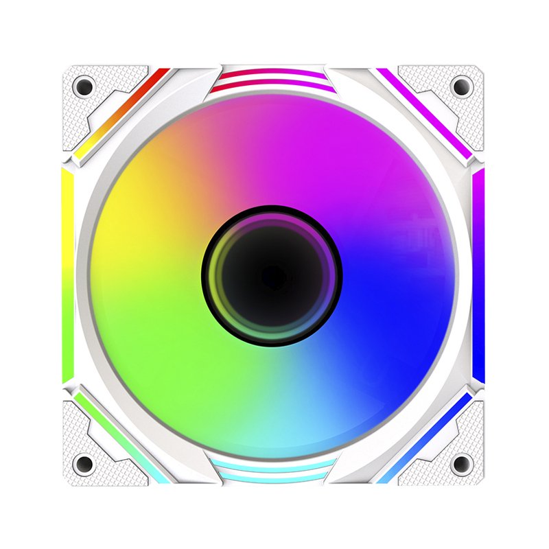 Ventilador Auxiliar Xfc-120m Argb Blanco Keepout 120mm/ Argb/ Blanco