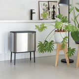 EAN 8710755316227 - Brabantia 316227 papelera 34 L Rectangular Plástico, Acero Acero inoxidable imagen 3