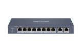 EAN 6941264094708 - Hikvision DS-3E1310HP-EI switch Gestionado Fast Ethernet (10/100) Energía sobre Ethernet (PoE) Gris imagen 1