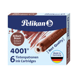 EAN 4012700311924 - Pelikan 100435996 barra de tinta 6 pieza(s) Marrón imagen 3
