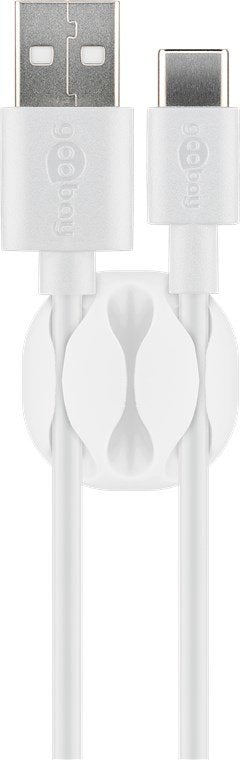 EAN 4040849703737 - Goobay 70373 organizador de cables Escritorio Blanco 4 pieza(s) imagen 4