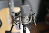 Neumann Tlm 102 Ni Studio Set - Mikrofon Pojemnosciowy, Wielkomembranowy Z Uchwytem Przeciwwstrzasowym, Nikiel