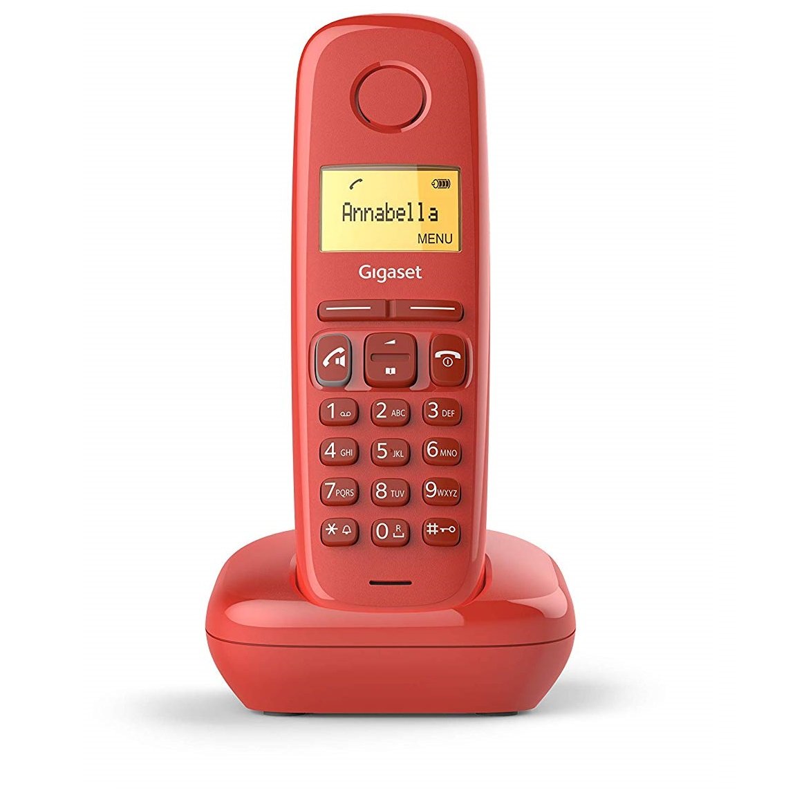 Gigaset A270 Teléfono Dect Rojo