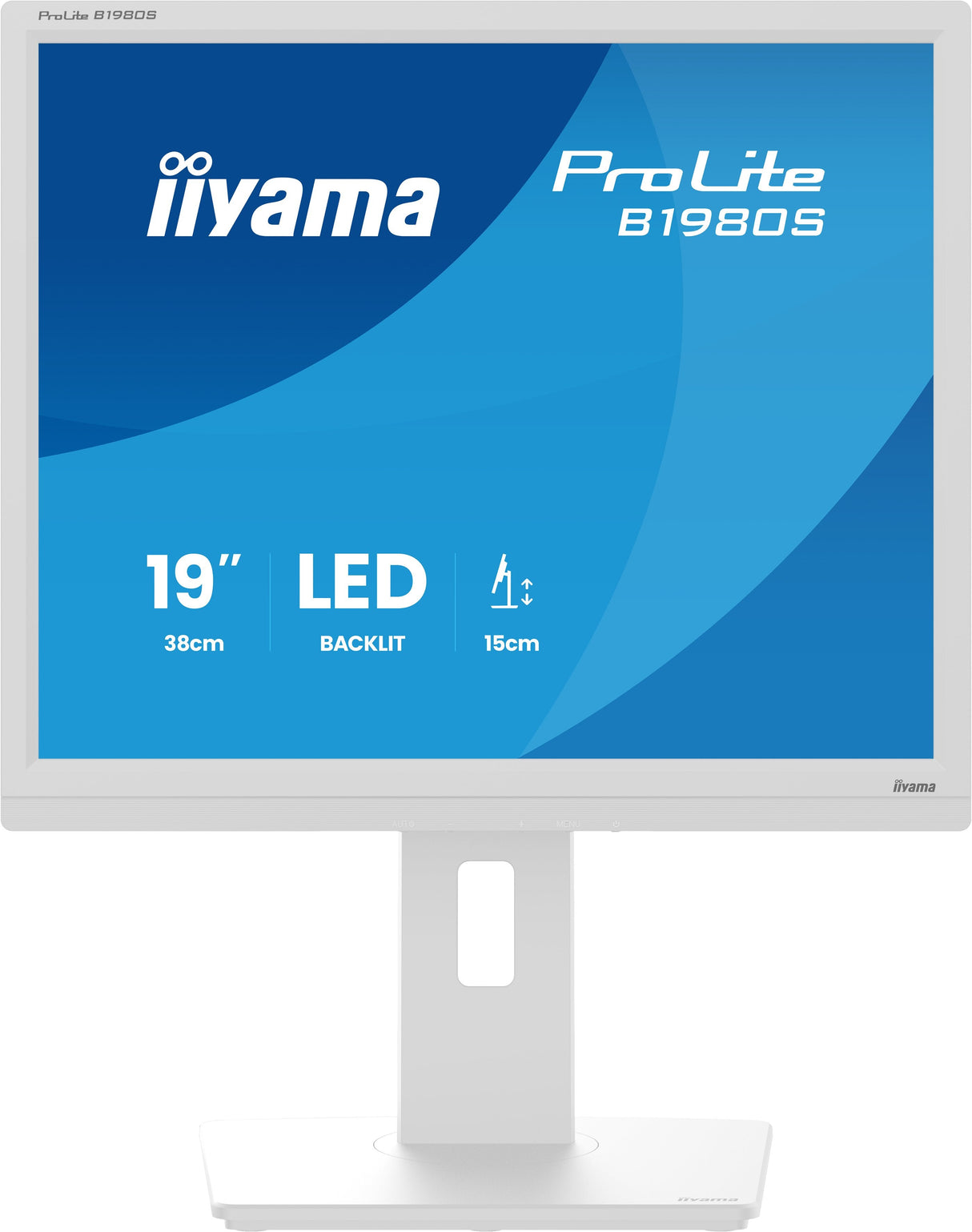 Monitor  Iiyama Prolite B1980s-W1 19" 1280 X 1024 Pixeles Svga Led Blanco