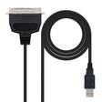 EAN 8433281000551 - Nanocable 10.03.0001 cable paralelo Negro 1,5 m imagen 1