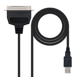 EAN 8433281000551 - Nanocable 10.03.0001 cable paralelo Negro 1,5 m imagen 1
