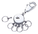 Llavero Troika Around The World De Anilla Azul, Plata