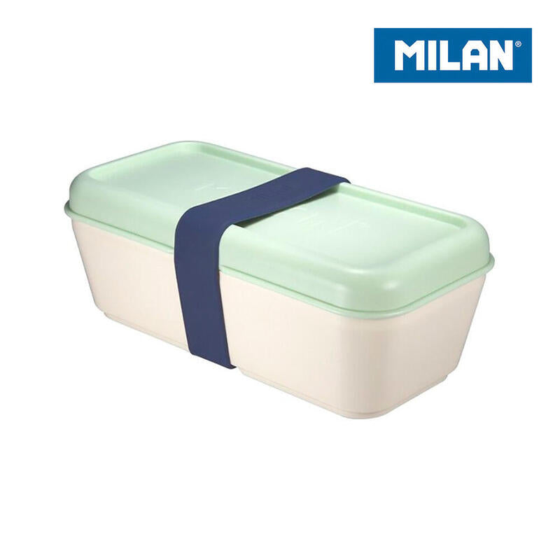 Fiambrera Milan Coleccion 430 Rectangular 0.75l - Apta Para Microondas, Lavavajillas Y Congelador - Libre De Bpa -