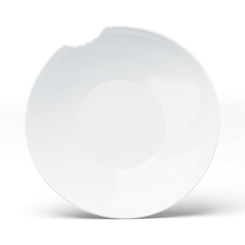 Fiftyeight 2 Tiefe Teller Con Biss Ø 24cm Blanco