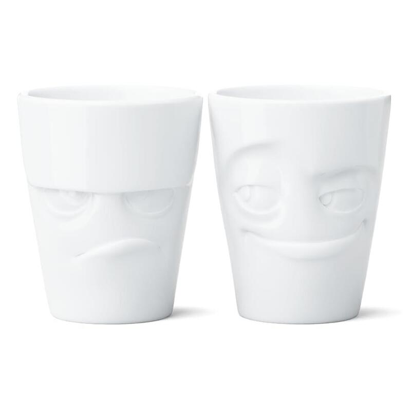 Fiftyeight 350ml Becher - Grummelig & Verschmitzt Blanco