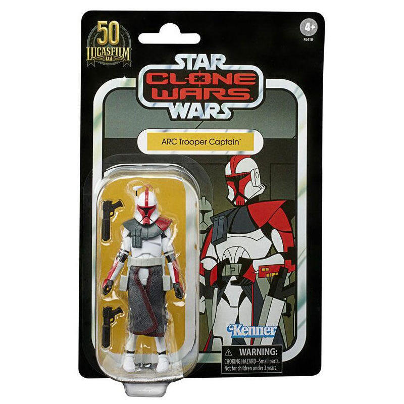 Figura Arc Trooper Captain Star Wars Vintage 10cm