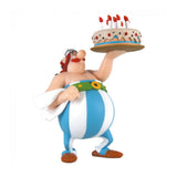 Figura Astérix Obélix Feliz Cumpleaños Tamaño 10 Cms